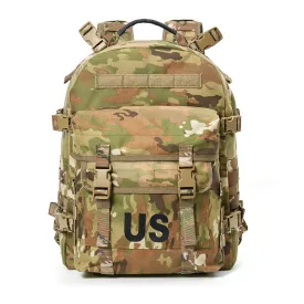 Akmax MOLLE 2 Backpack, Assault 3 Day Pack, Medium Rucksack Multicam Camo OCP