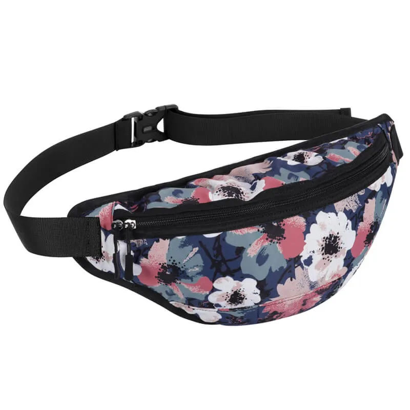 Backpack | Female's Leaves Backpack | Large Capacity Waist Bag