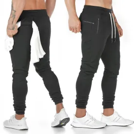 Black Mens fitness trousers Sportswear