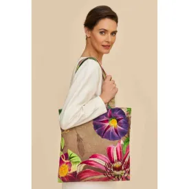 Botanicals Velvet Tote Bag