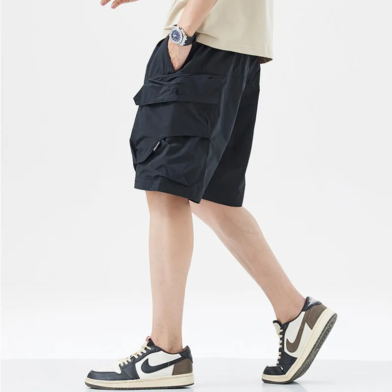 Casual Multi-pocket Sports Shorts