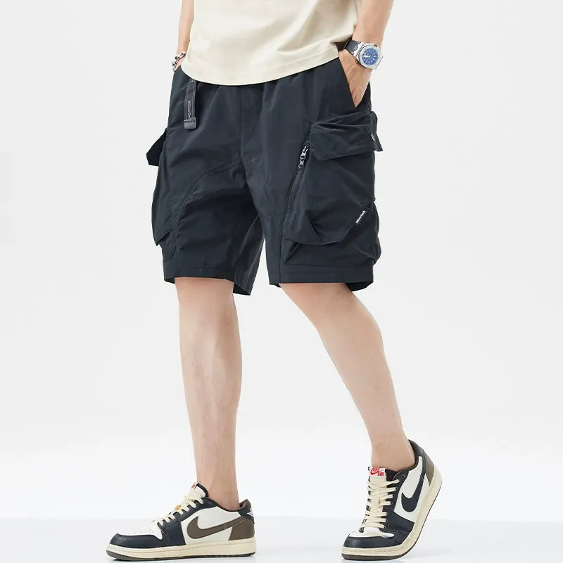 Casual Multi-pocket Sports Shorts