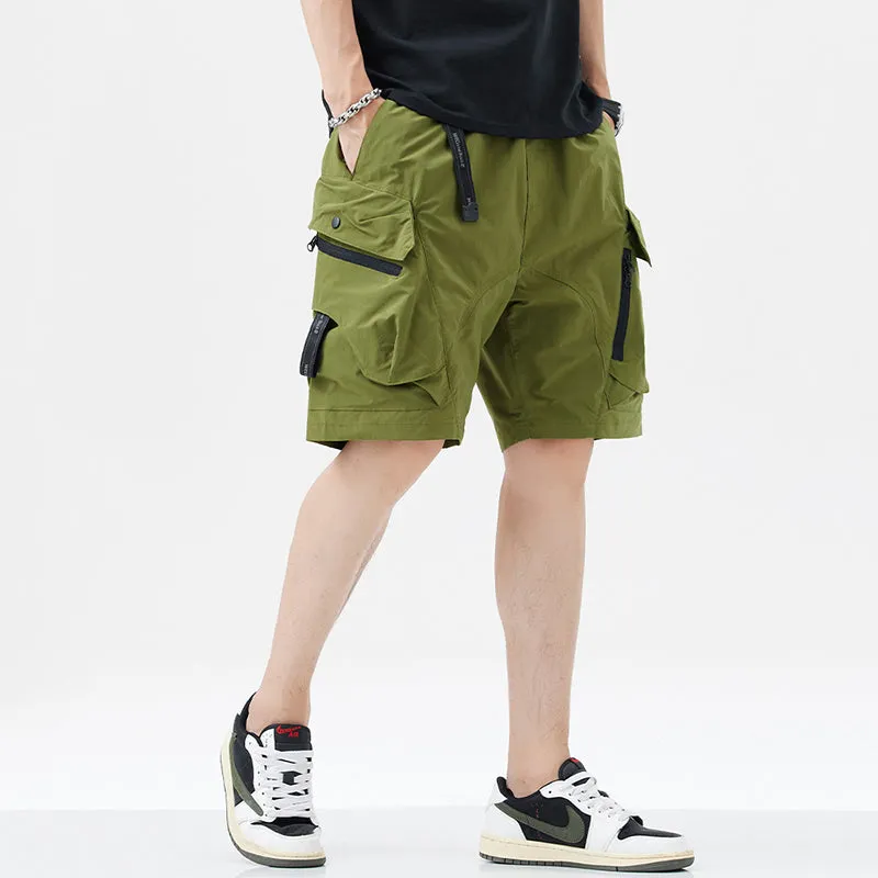 Casual Multi-pocket Sports Shorts