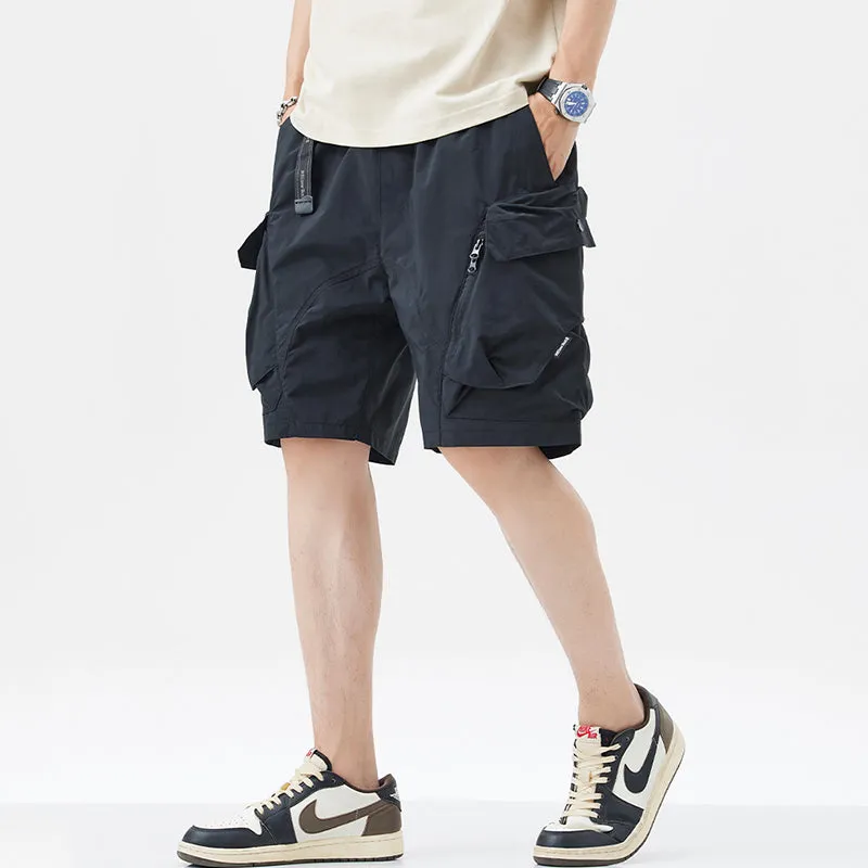 Casual Multi-pocket Sports Shorts