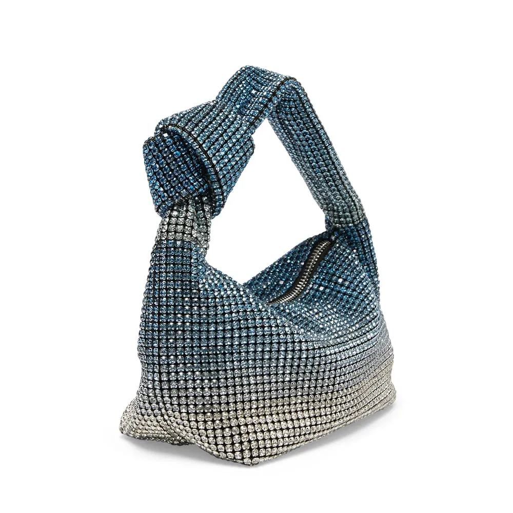 Cece Handbag in Blue Ombre Crystal Sparkle