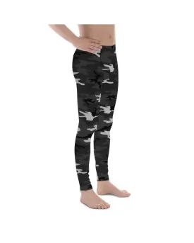 Dark Grey Camo Meggings