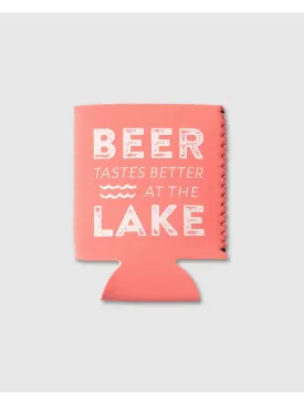 Great Lakes- Beer Tastes Better at the Lake Koozie (6 Color Options)