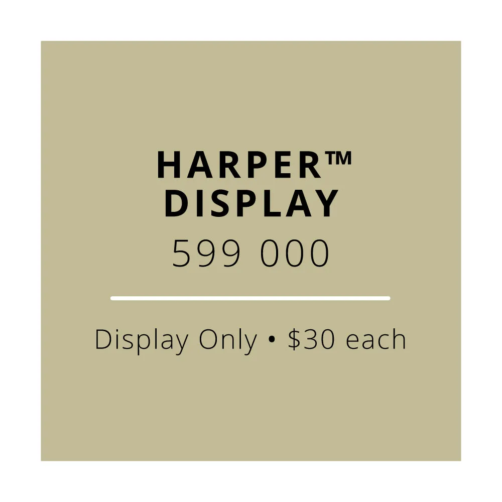 Harper Display | $30 (Wholesale Only)