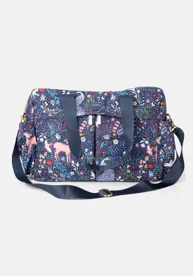 Magical Woodland Print Holdall