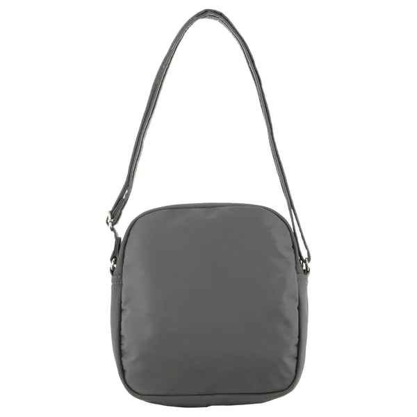 Pierre Cardin - PC2890 Anti-Theft Nylon Crossbody Bag - Grey