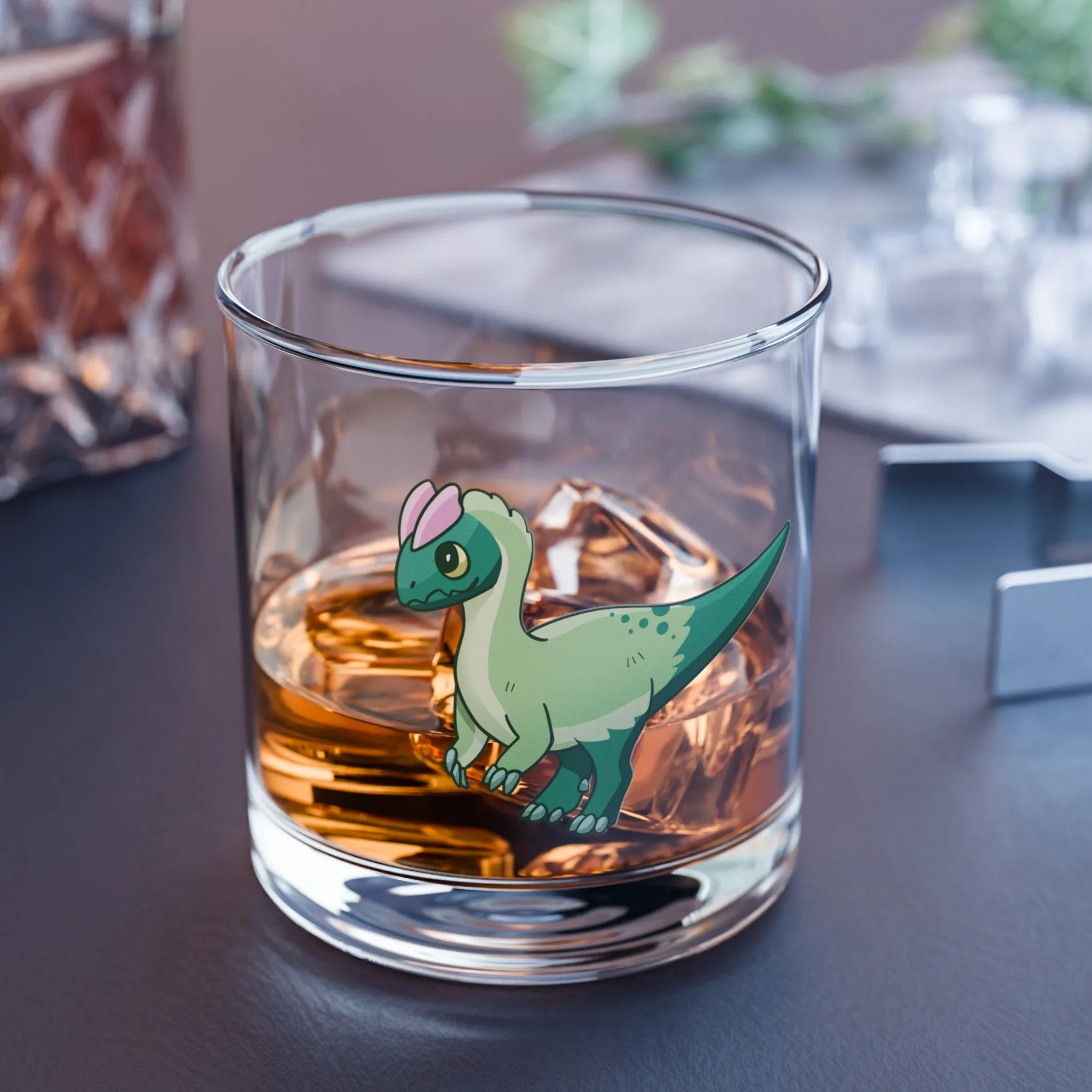 Retro Collectible Glass - Dilophosaurus