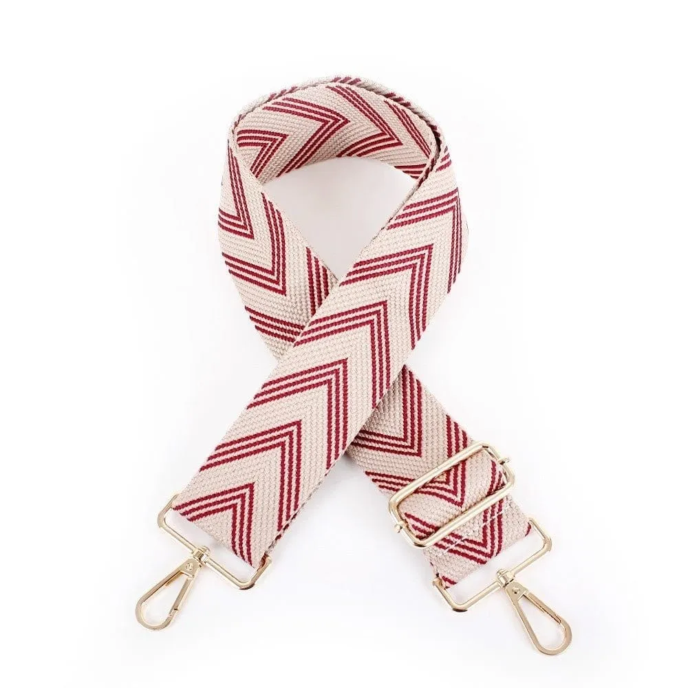 TG10233 Chevron Woven Print Guitar Strap