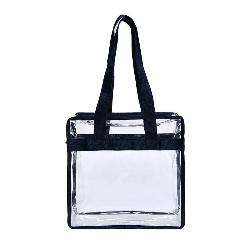 Trendy Transparent PVC Tote Bag