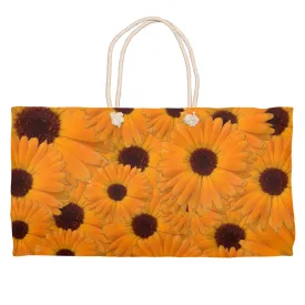 Weekend Tote (Cotton webbing or rope handles) Calendula  1