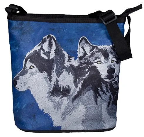 Wolf Large Cross Body Bag- Spirited Pack