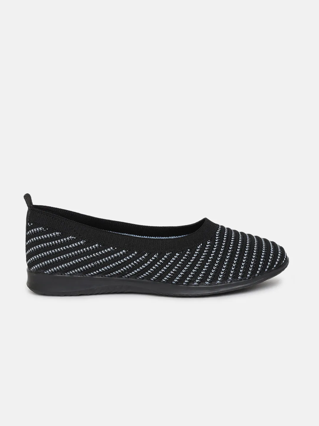 Woven Design Flat Ballerina