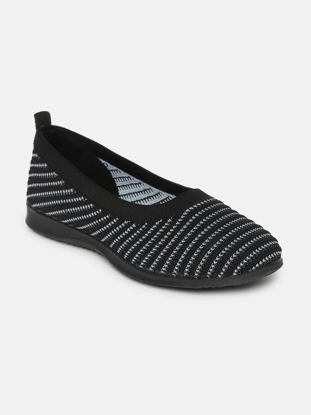 Woven Design Flat Ballerina