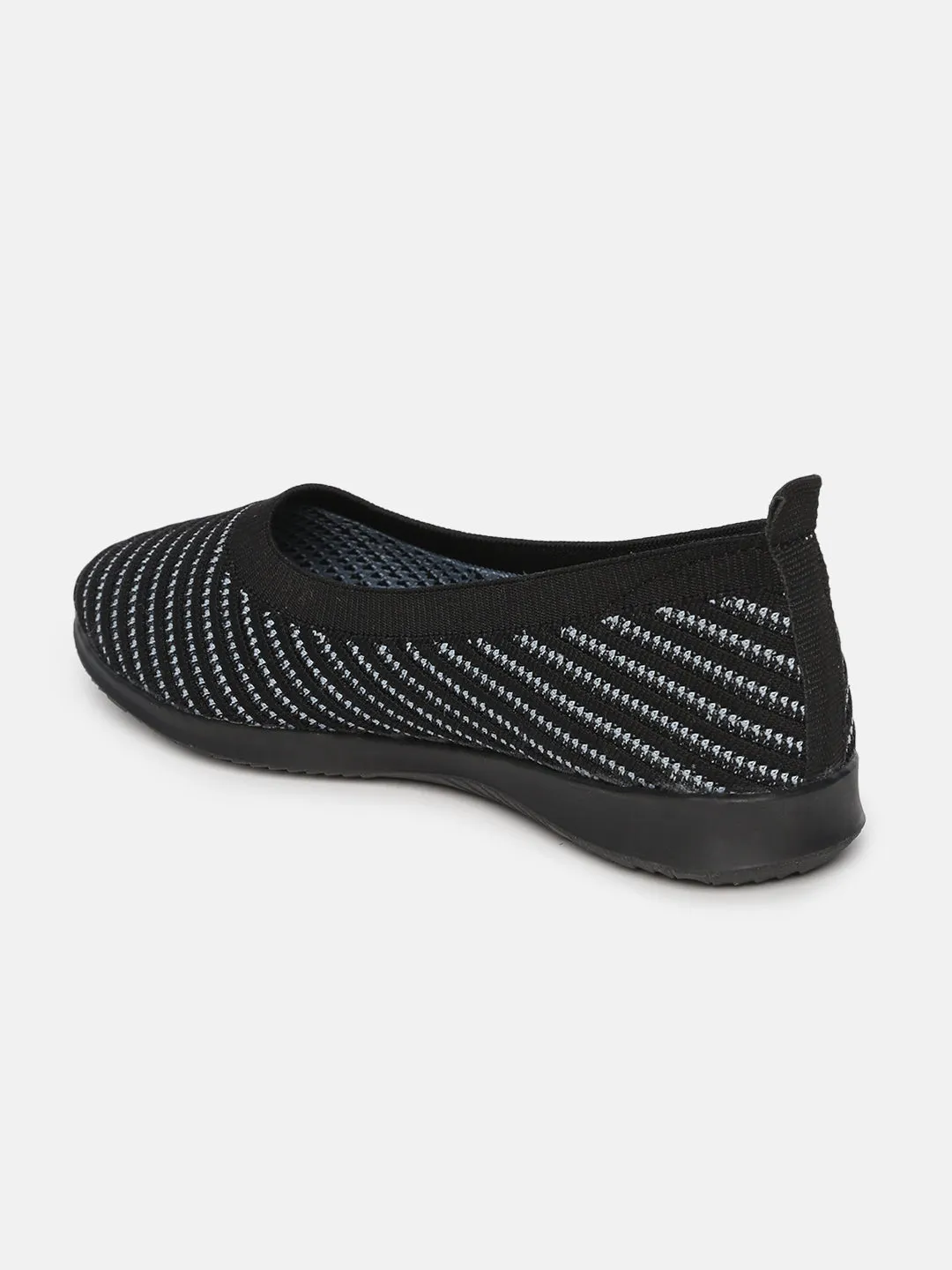 Woven Design Flat Ballerina