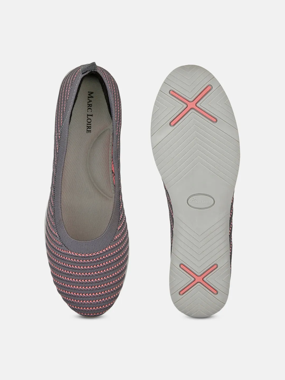 Woven Design Flat Ballerina