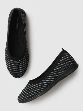 Woven Design Flat Ballerina